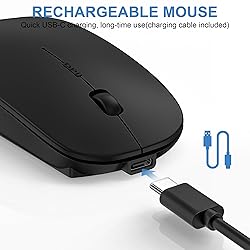 Bluetooth Wireless Mouse for MacBook Air Mac Pro