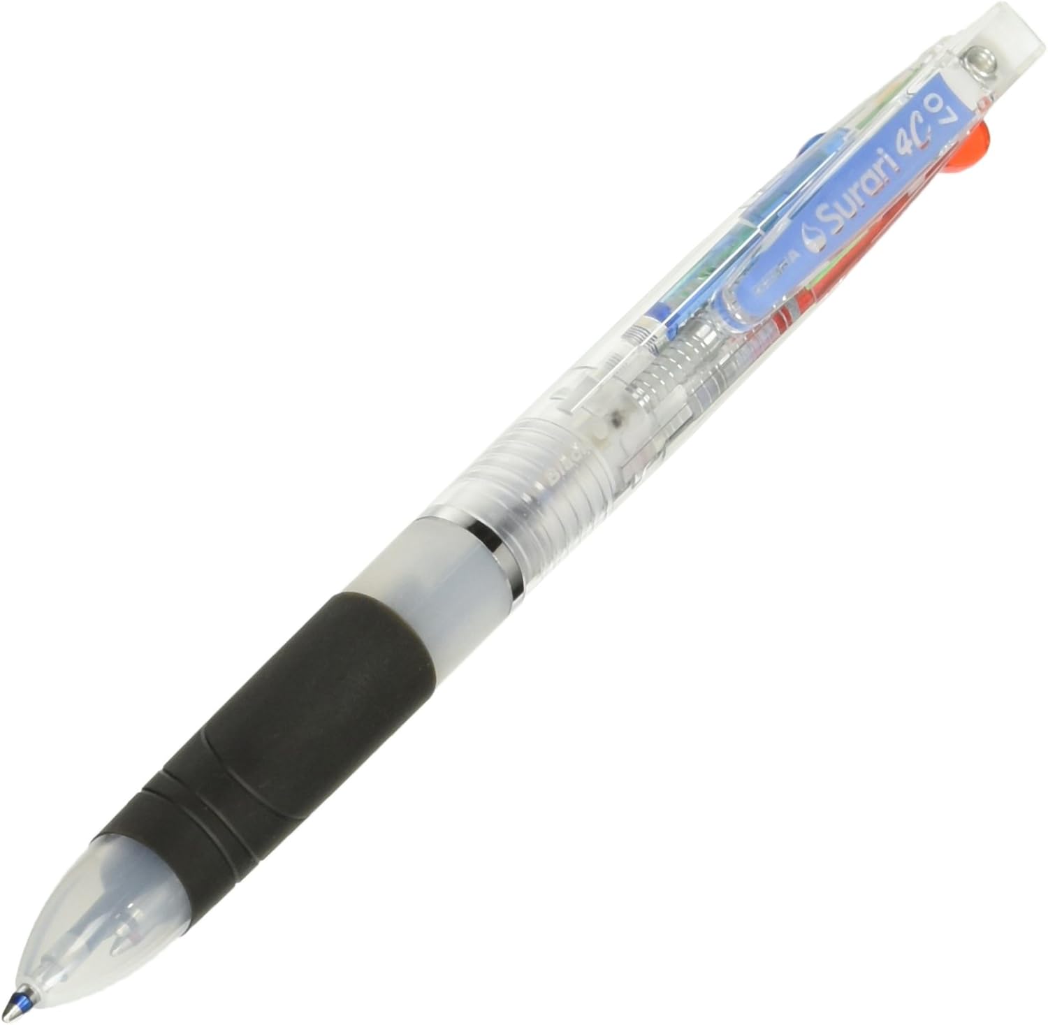 0.5mm Zebra Surari 4C 4 Color Emulsion Ink Ballpoint Pen B4AS11LB