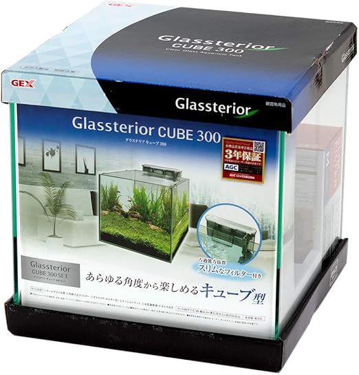 Amazon ジェックス グラステリアキューブ300セット 水槽 フィルター付 ジェックス 飼育セット 通販 Amazon ジェックス グラステリアキューブ300セット 水槽 フィルター付 ジェックス 飼育セット 通販