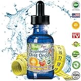 SbeltyForLife® SUPREME DIET DROPS WEIGHT LOSS SUPPLEMENT 2oz 60ml 762mg 30 Days Fat Burner Diet Supplement Appetite Suppressant for Men and Women FREE eBook with Diet Instructions Tips & Recipes Removes Belly Fat for a Lean Body All Natural Vitamin Mineral