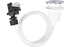 AFZZ Hot Tub Air Switch 16A On Off Push Air Button Switch Jet Tool for Jetted Whirlpool Jet Bath Tub Spa Air Switch Air Activated Switch Button for Sink Top Garbage Disposal Part - 1 Set