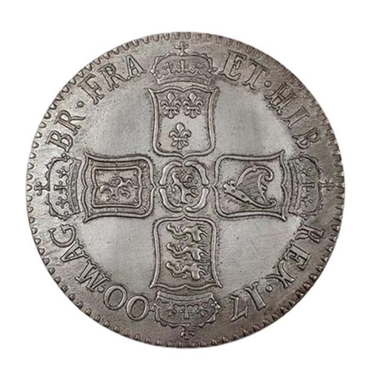 QUEAMBLER Commemorative Coin 1700 British Old Coin Uncirculated Great British Coins-United Kingdom Old Lucky Coin