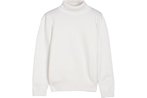 X RAY Boys Turtleneck Sweater (XS - XXL), School Uniform Big Boys' & Little Kids Youth Turtle Neck Long Sleeve Pullover