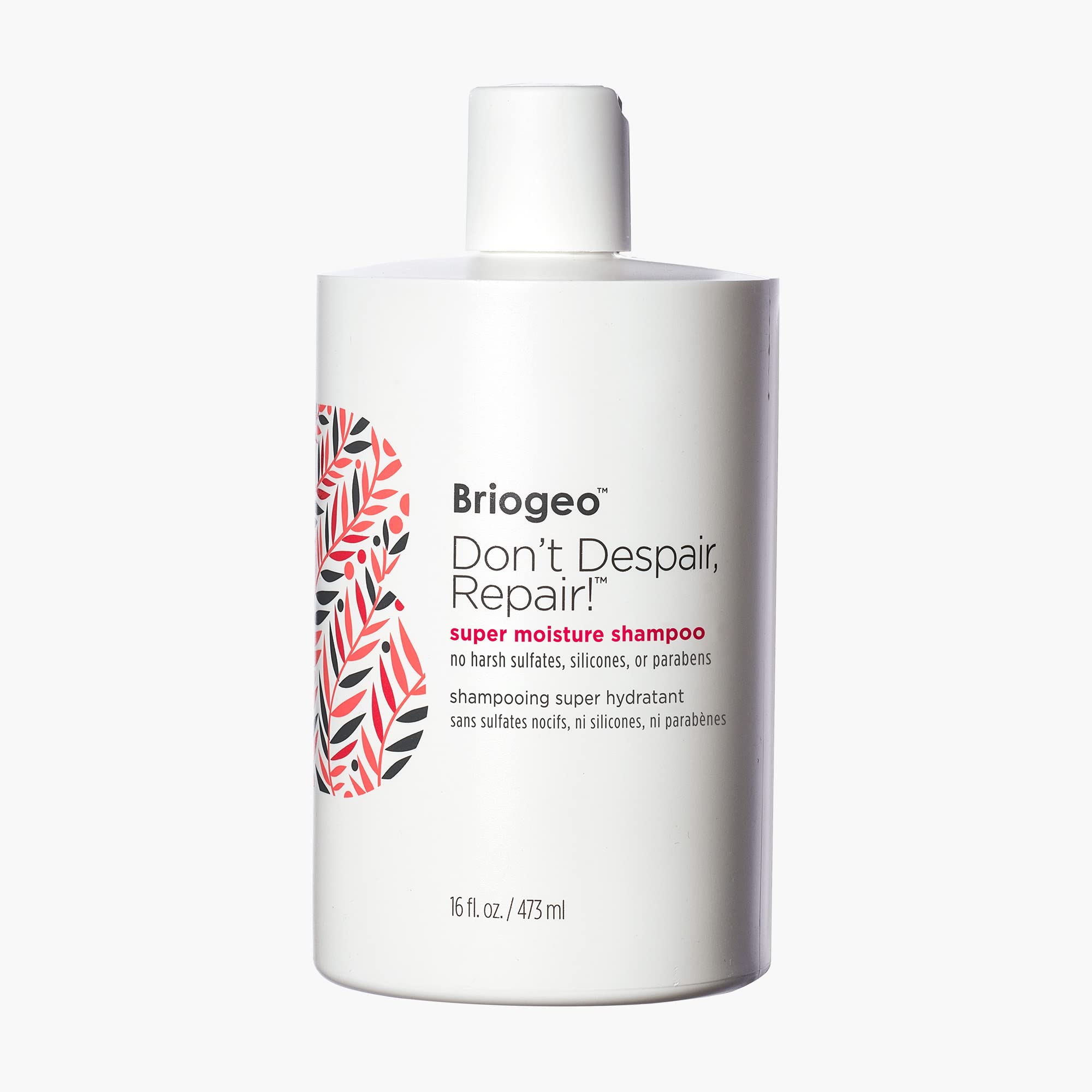 Briogeo Don't Despair Repair Super Moisturizing Shampoo for Dry Damaged Hair - Featuring Argan Oil - Hair Moisturizer Hair Treatment - Sulfate Free Shampoo - 473ml