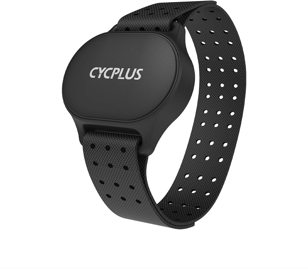 CYCPLUS Heart Rate Monitor Armband Bluetooth 5.1 ANT+ HR Zone LED IP67 Running