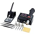 MeFix 8898 Portable 2 in 1 Soldering Iron Station SMD Hot Air Rework Station