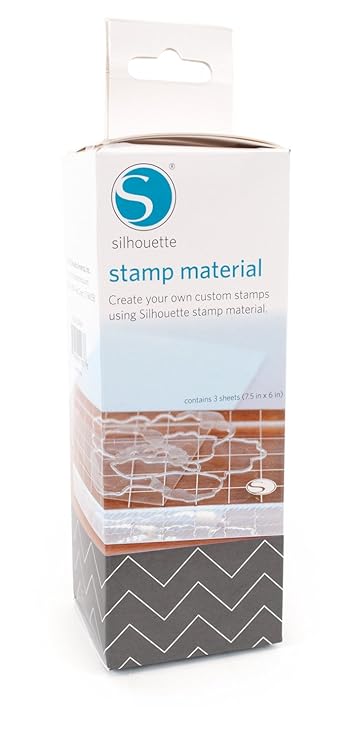 Silhouette America GT1901136 Stempelmaterial, 15.2 x 19.0 cm, 3 Blatt