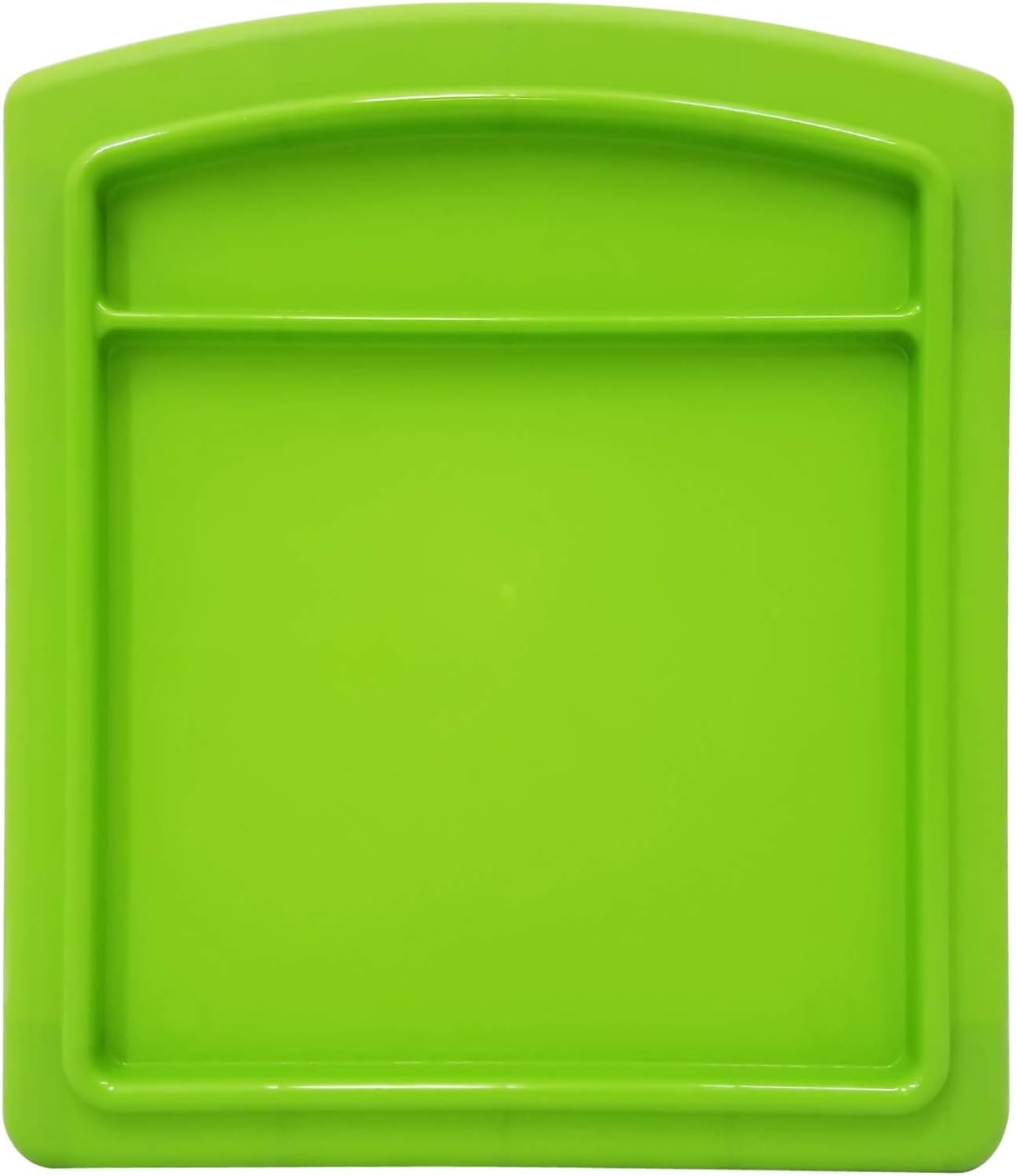 HOMZ Medium Width Plastic Storage 3 Drawer Cart, Bold Lime: Home & Kitchen