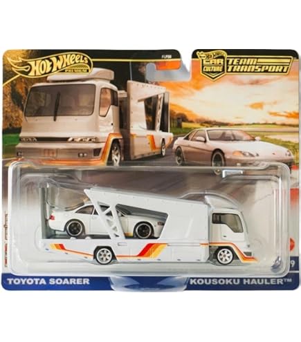 Amazon.com: Hot Wheels Team Transport Nissan Euro Hauler and