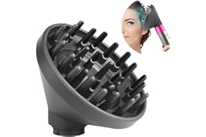 DXYUE Upgraded Diffuser Attachment for Dyson Airwrap Styler HS01 HS03 HS05, Converting Your Air Wrap Styler to A Hair Dryer