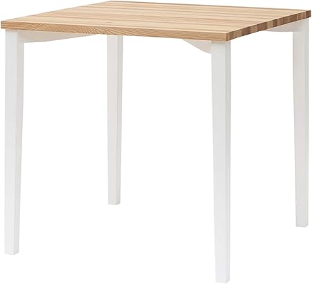 Ragaba Triventi Table De Cuisine Moderne En Bois Plateau En Bois Naturel Carre 80 X 80 X 75 Cm Table En Bois Pour Salle A Manger Salon Cuisine Amazon Fr Cuisine Maison
