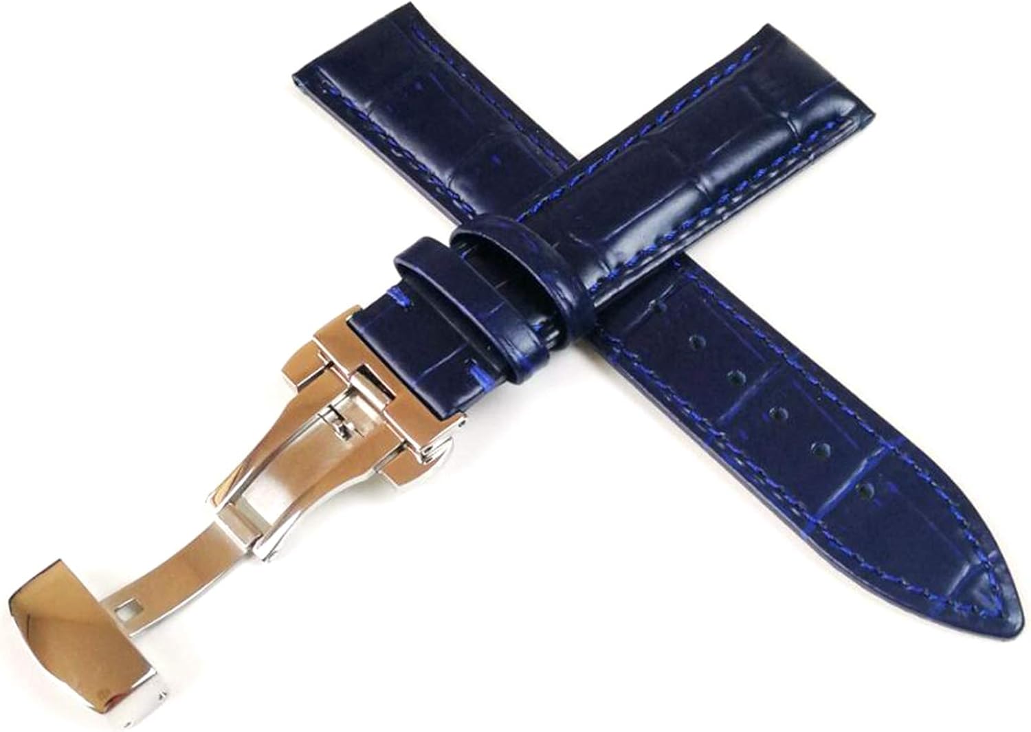 Leather Watchband Watch Belt Strap 1220mm Leather Watch Strap with