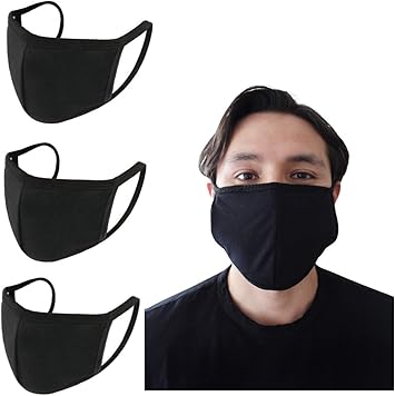 Amazon Com Made In Usa Face Coverings Washable Reusable Protection From Dust Pollen Pet Dander Other Large Airborne Particles Clothing