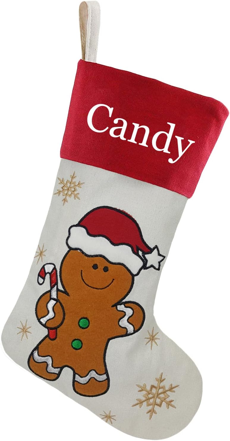 Stockings & Holders - DearSun Personalized Christmas Stocking, 18