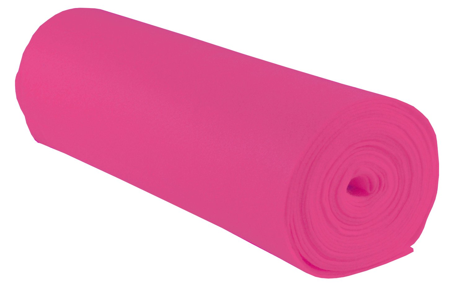 folia 520023 Craft Felt with Fine Wool Quality 1 Roll Approx. 45 cm x 5 m Pink Non-Adhesive Finish Ideal for Various Crafts