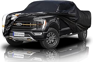 Cotryvox Ford F-150 Truck Cover Custom Fit 2008-2026 SuperCrew Cab SB (5.5'-6.5') with Door Zipper, 12 Layers Full Exterior Pickup Truck Cover Waterproof All Weather,Wind Dust Sun and UV Protection.