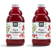 365 by Whole Foods Market Cranberry Juice, 32 Fl Oz | Pack of 2