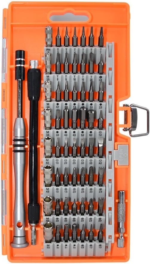 Nickaco 60-in-1 Precision Screwdriver Set - 56 Magnetic Bits - Fit for all Electronics Devices - Magnetic Driver Kit for Cell Phone, Tablet - PC,Shaver,Electronics Repair Tool Kit