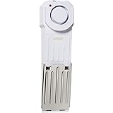 SABRE 120 dB Wedge Door Stop Security Alarm, Extremely Loud Wireless Alarm Siren Audible Up To 1,500 Ft., Non-Skid Pad, Compa
