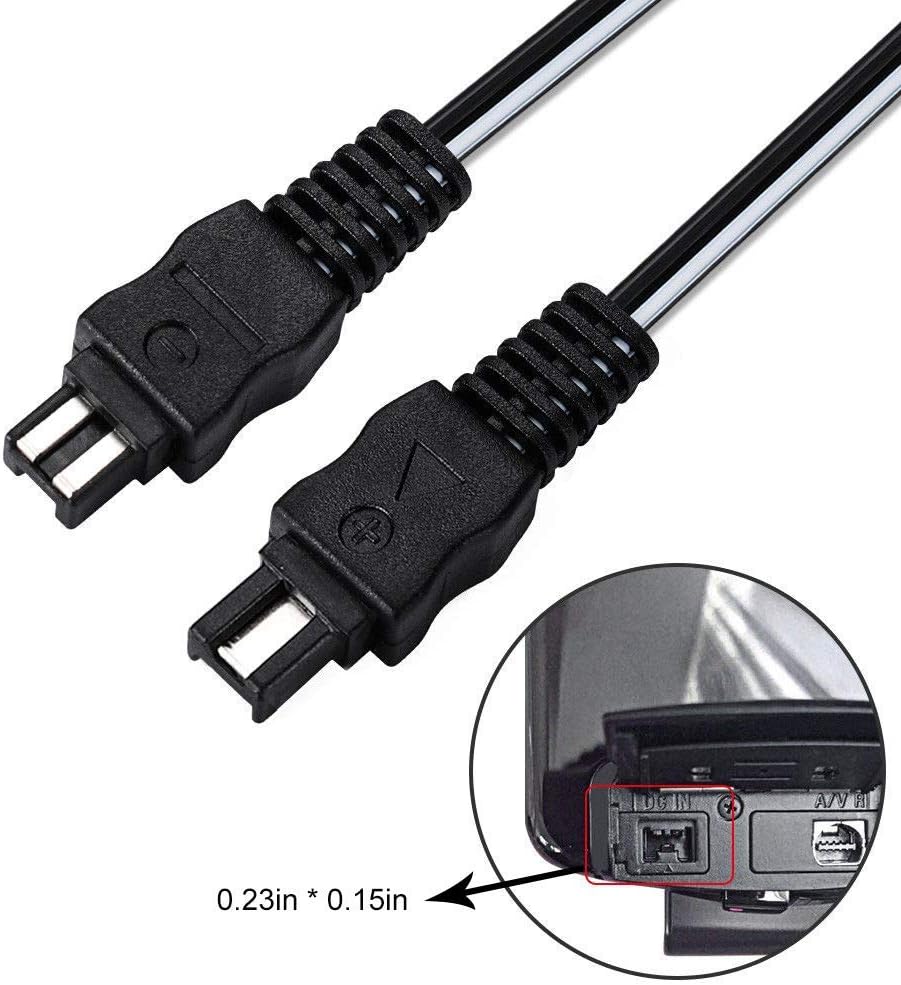 Gonine AC-L200 AC Power Adapter for Sony Handycam DCR-SX40 DCR-SX41 DCR-SX44 DCR- SX45 DCR-SX60 DCR-SX63 DCR-SX65 SX83 SX85 DCR-SR42 DCR-SR45 DCR-SR46 DCR-SR47 DCR-SR68 - Image 5