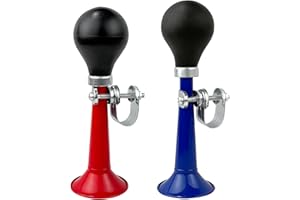 EZYoutdoor Aluminum Alloy Bike Horn, Loud Bicycle Horns for Kids and Adults,Retro and Easy-to-Install Bicycle Accessories