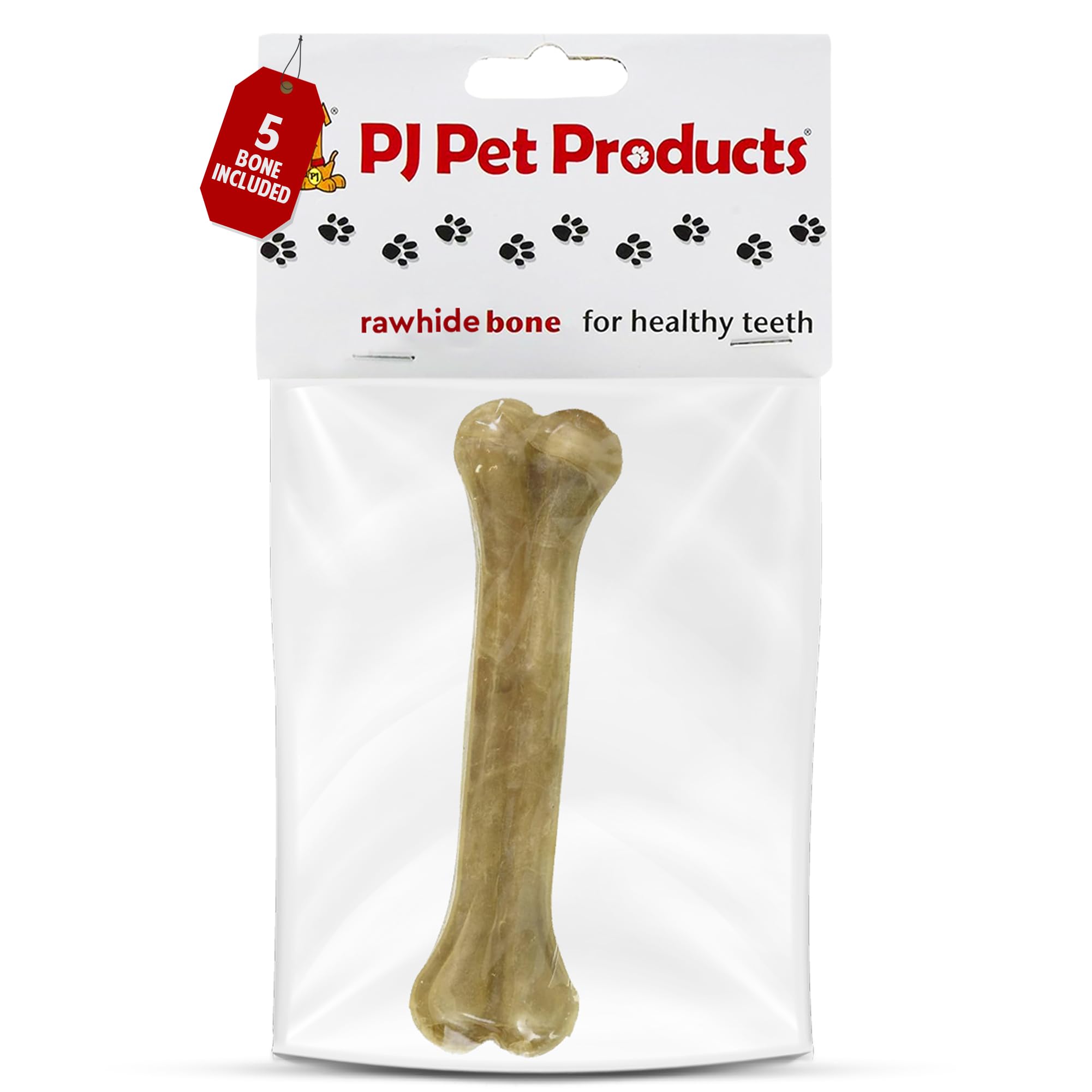 PJ Pet Poducts Rawhide Pressed Bone 21 cm 5 x 135 g