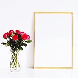 Gaahing 5m Shiny Gold Flexible Wall Molding Trim Peel & Stick Self-Adhesive 8mm view 5