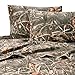 Realtree MAX-4 Camouflage 8 Pc Queen Comforter Set (Comforter, 1 Flat Sheet, 1 Fitted Sheet, 2 Pillow Cases, 2 Shams, 1 Bedskirt) SAVE BIG ON BUNDLING!