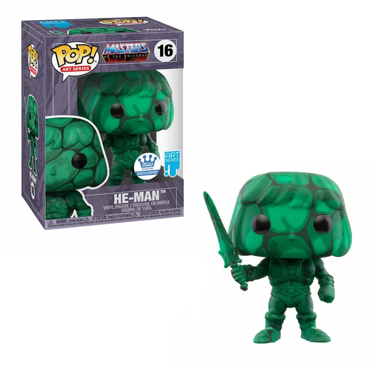 Funko 51222 Pop! Art Series: Masters of the Universe - He-Man Limited Edition #16