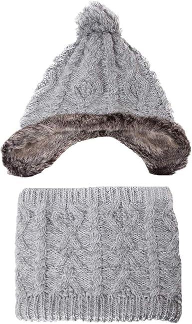 wool flap hat