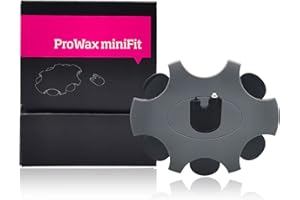 SOROYA 30-Pcs 1mm Oticon Prowax Minifit Wax Guard Filters Cleaning Tool Accessories Hearing Aid Wax Guard Filters for Oticon, Phonak, Widex, Unitron and Resound Hear Clear Hearing aid Filters