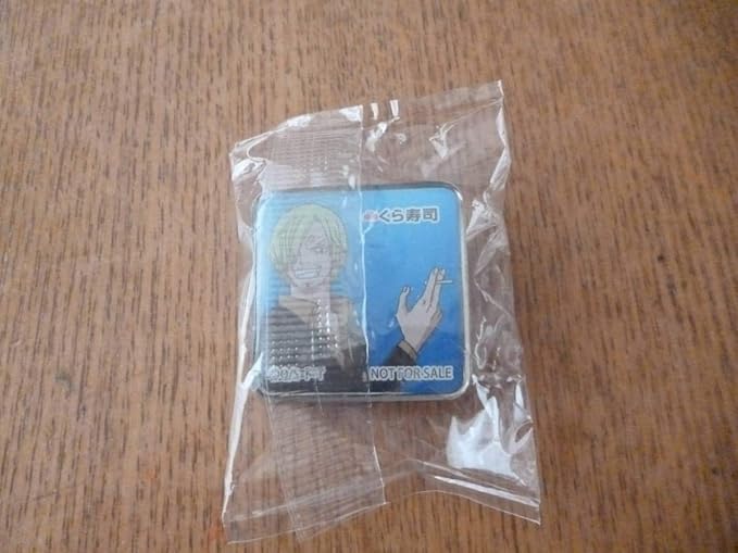 Amazon Co Jp ワンピース くら寿司限定 オリジナル キャラクター ピンバッジ サンジです ホビー 通販