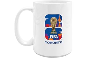 2026 FIFA World Cup Toronto 15oz Ceramic Coffee Mug – Official Collector’s Edition, Perfect for Game Day or Everyday Use