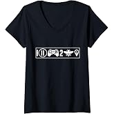 Women's I Paused My Game to Be Here T Shirt Funny Gamer V-Neck T-Shirt