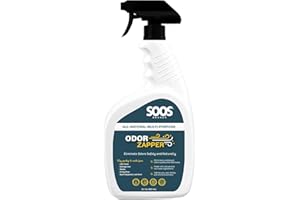 SOOS Odor Zapper All Natural Odor Eliminator Multi-Purpose Odor Removal Spray for Home and Beyond (32.1 oz / 950 ml)