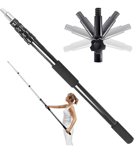 Amazon.com: 20FT Heavy-Duty Fiberglass Telescopic Extension Pole-High Stiffness, Non-Conductive, Twist Lock for Electrical Rescue, Paint,Indoor/Outdoor Cleaning,Boat Hooks&DIY Mast- Universal 3/4" Threaded Tips : Health & Household Amazon.com: 20FT Heavy-Duty Fiberglass Telescopic Extension Pole-High Stiffness, Non-Conductive, Twist Lock for Electrical Rescue, Paint,Indoor/Outdoor Cleaning,Boat Hooks&DIY Mast- Universal 3/4" Threaded Tips : Health & Household