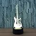 Cirkooh Electric Guitar 3D Optical Illusion Lamp 7 Colors Change Timing Remote Control and Touch Button LED Night Light Gifts Toys