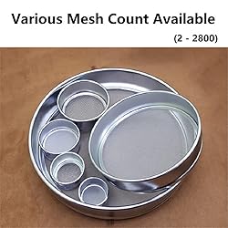 Integrated Lab Test Sieve Diameter 6cm Stainless