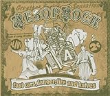 Aesop Rock Album: «Fast Car Danger Fire & Knives (W/Book)» (Front side)
