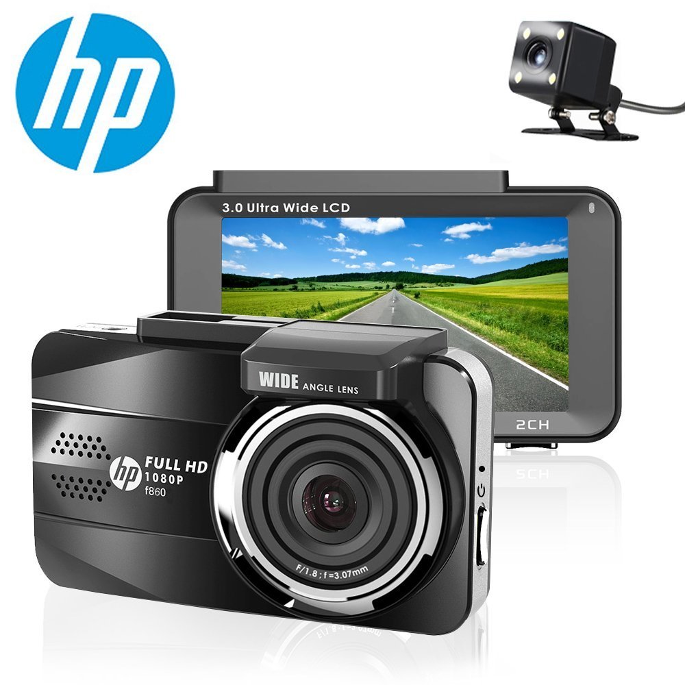 HP F650 Full HD 1080P Car Driving Dash Cam Auto