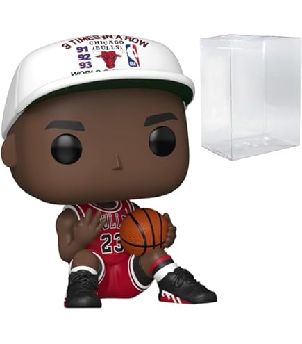 Amazon.com: Funko Michael Jordan 1988 All-Star + Pop Protector
