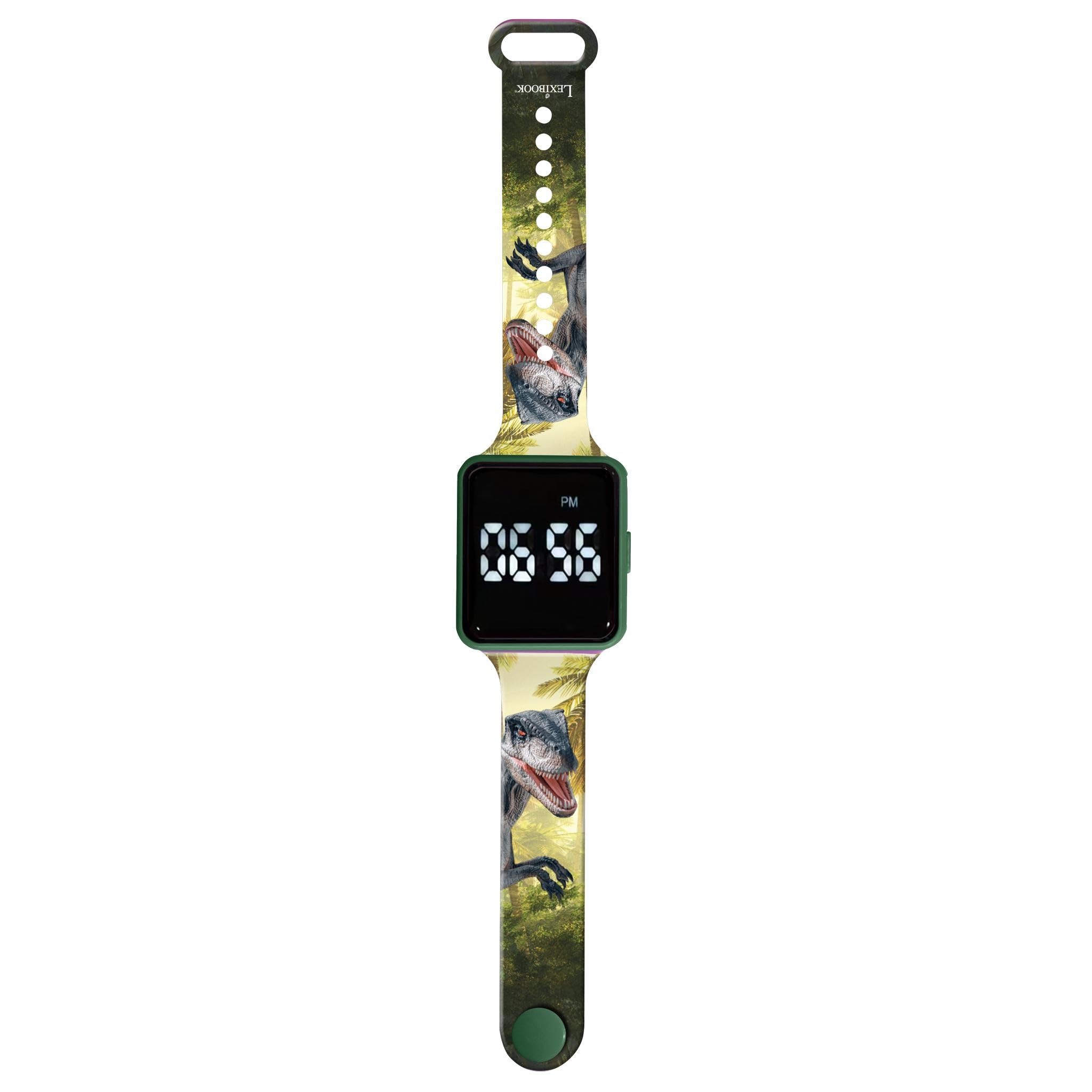LEXIBOOK, Dinosaur, Digital Watch, 12-Hour or 24-Hour time Display, DMW060DINO