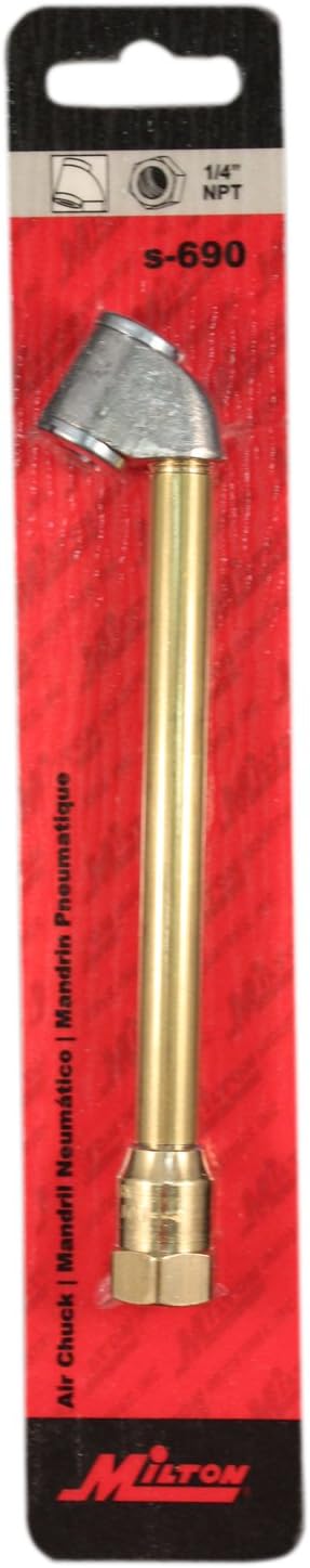 Milton (S-690 1/4" FNPT Dual Head Air Chuck: Automotive