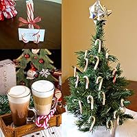 Addobbi Natalizi Pinterest.Gudotra 24pz Bastoncini Di Zucchero Rossi Addobbi Albero Di Natale Decorazioni Natalizi Amazon It Casa E Cucina
