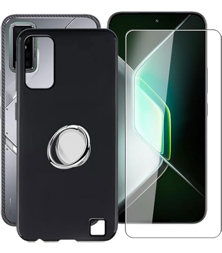 Wanyuexes Case For Oppo A98 Case, Oppo A1 5G CPH2529 Case With Tempered Glass Screen Protector