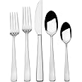 Mikasa Barrett 18.10 45 Piece Stainless Steel Cutlery Set, Service For 8