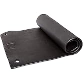 Power Systems Hanging Exercise Mat with Reinforced Holes Commercial Grade 3/8 Inch High Density Closed Cell Foam Workout Mat for Home Gym Fitness Floor Training Stretching and Core Exercise