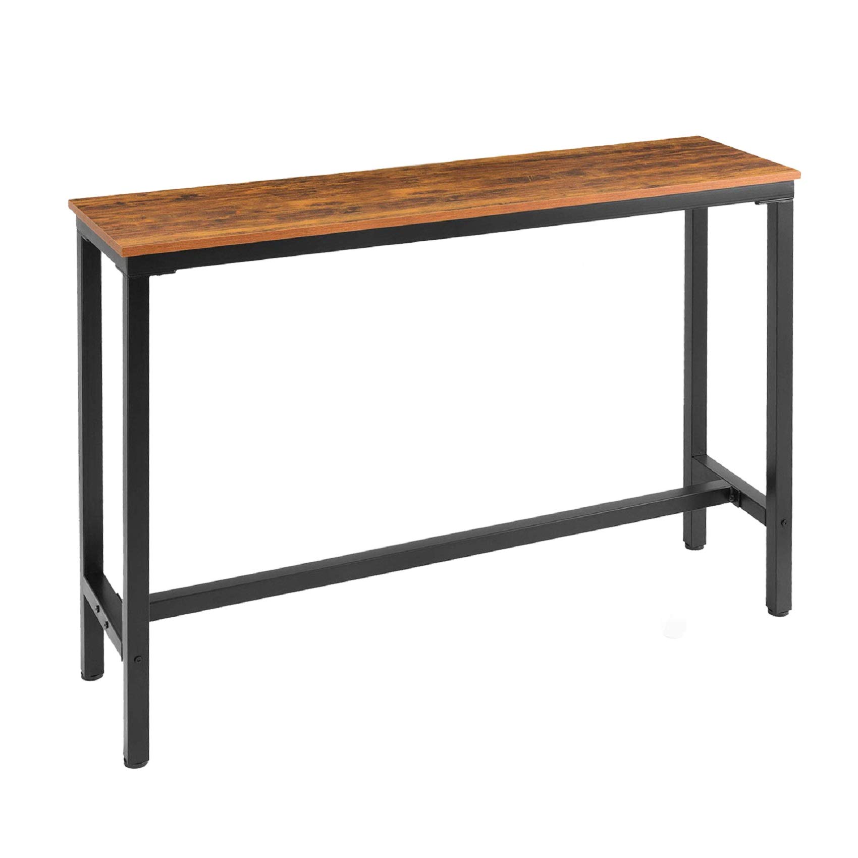 Mr IRONSTONE 55.1” Bar Table Pub Dining Height Table Vintage Bistro Table (Indoor USE ONLY)