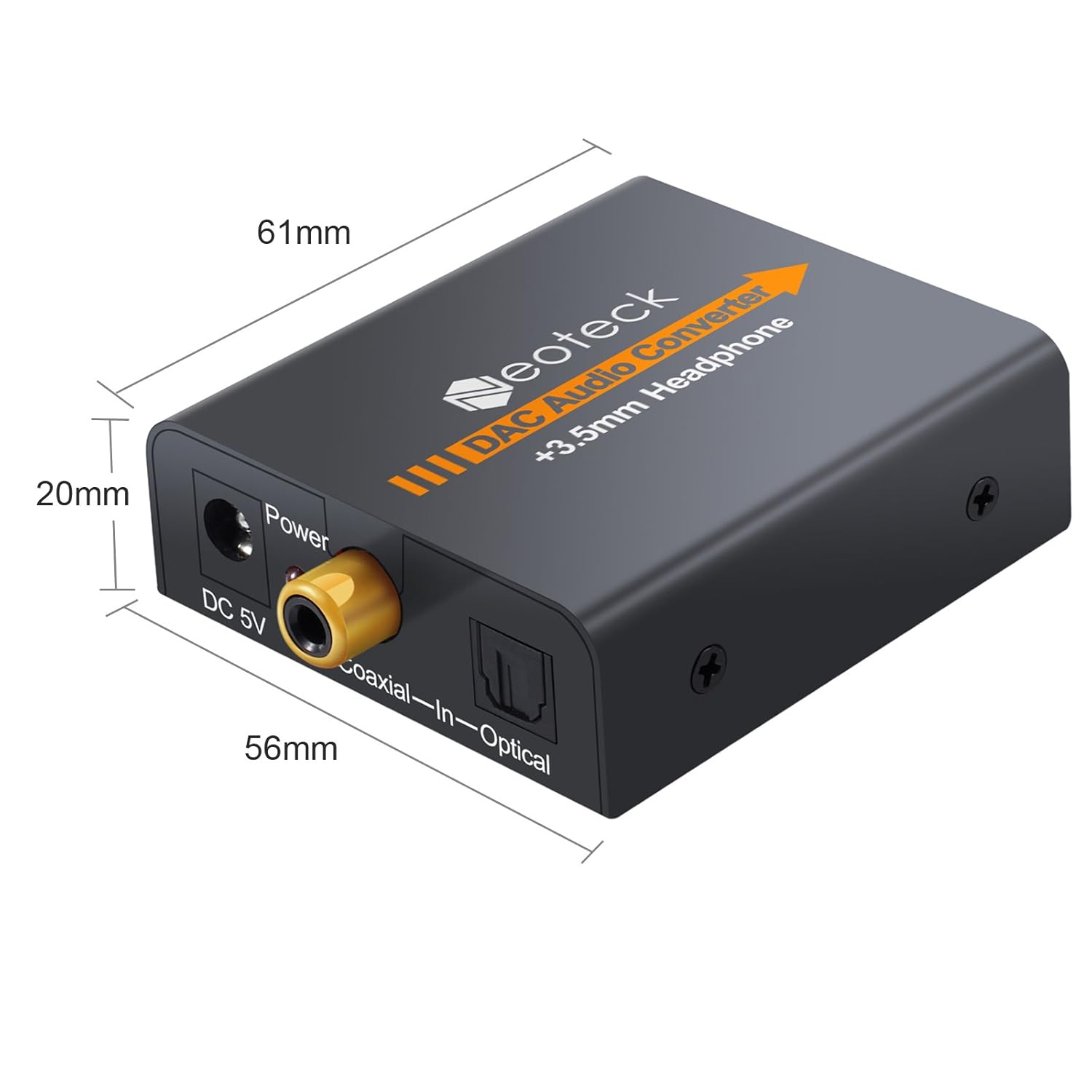 Neoteck DAC Converter Digital to Analog Audio Converter Neoteck