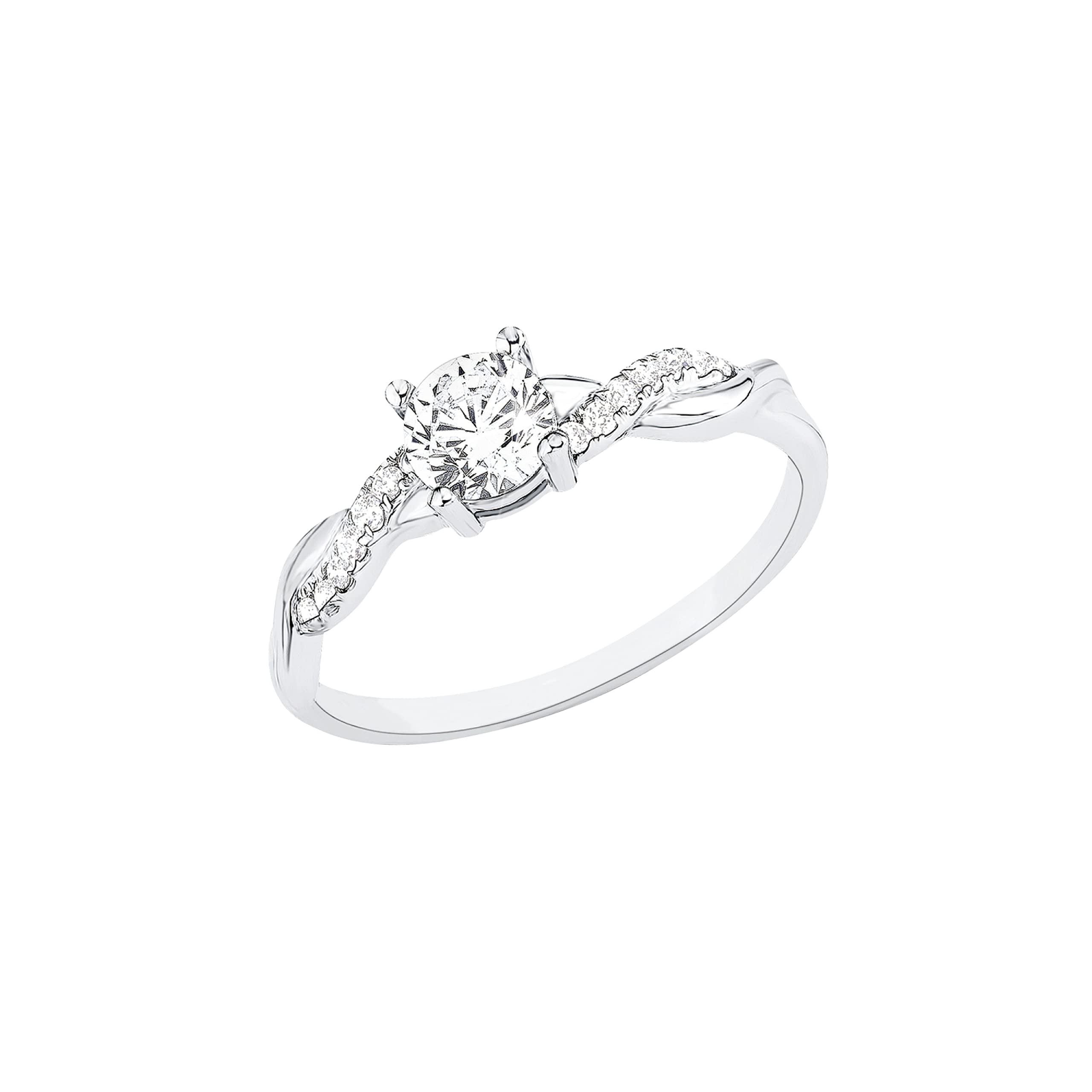 s.Oliver Ring Women Rings, Silver, Comes in jewelry gift box, 2020859